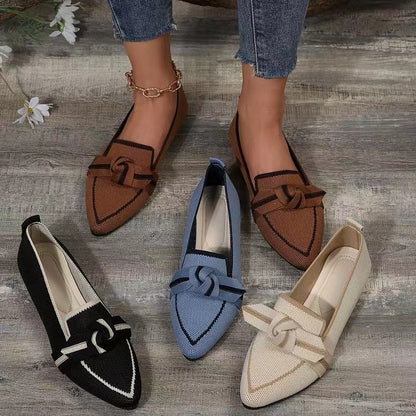 The Breezy Bow Flats – Essential Slip-Ons