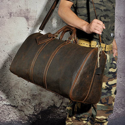 Men's Leather Travel Bag