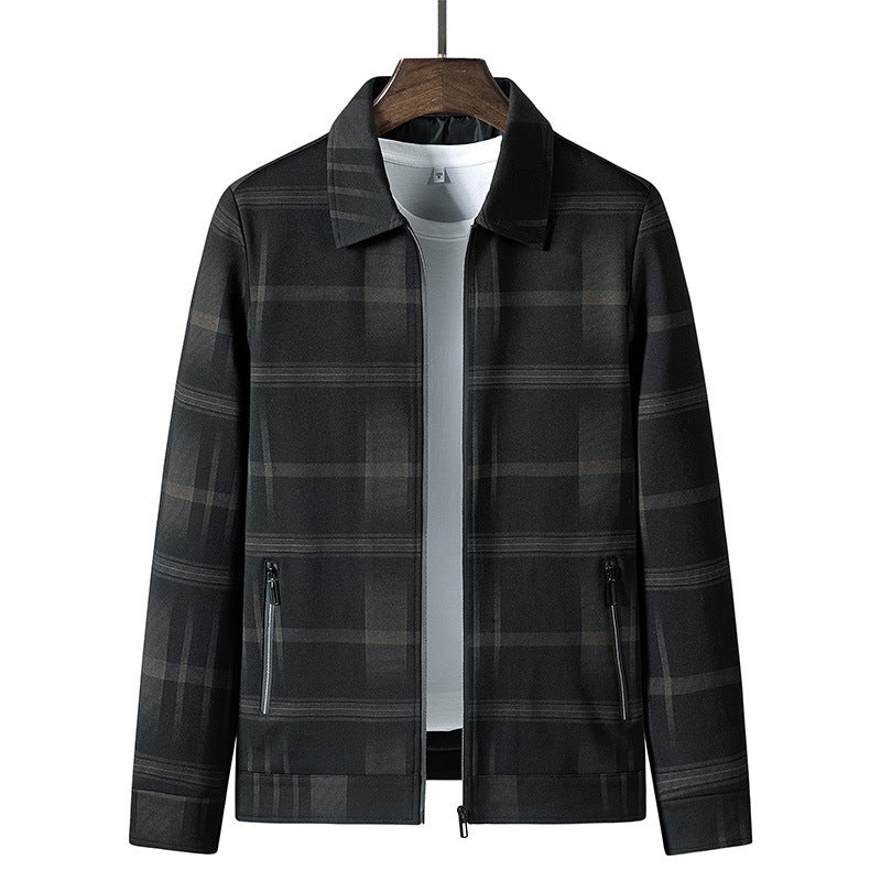 Men’s Turn-down Collar Coat - Winter Essential