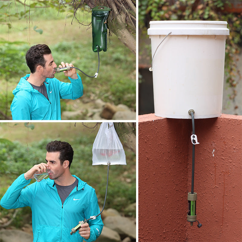 Portable Water Filter Purification Bag