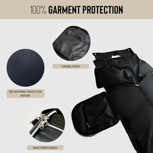 Two-in-One Multifunctional Suit Garment Bag Travel Happy Traveling Gear