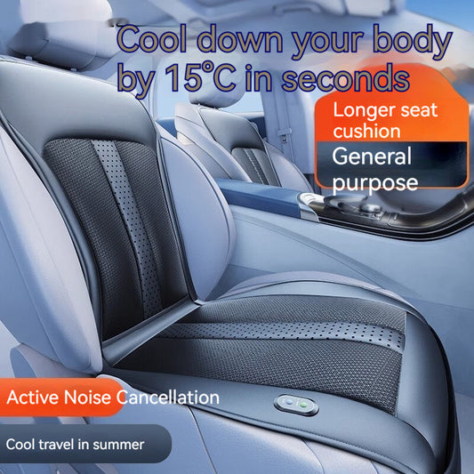 Car Refrigeration Cushion with Waist Support - Ventilation Cooling Smart Backrest Cushion