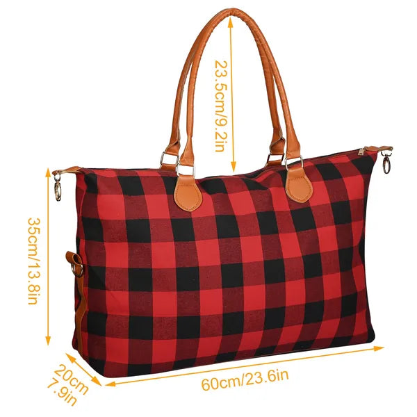 Women's Weekend Overnight Duffel Tote – Travel Luggage Bag