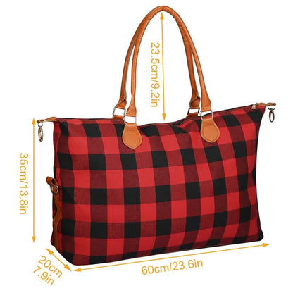 Women's Weekend Overnight Duffel Tote – Travel Luggage Bag