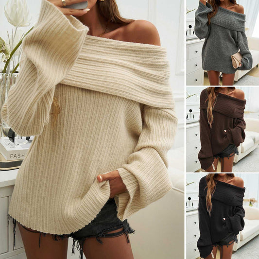 Autumn And Winter Loose Temperament Pullover Long Sleeve Sweater Travel Essentials Shop Travel Happy Travel Happy 