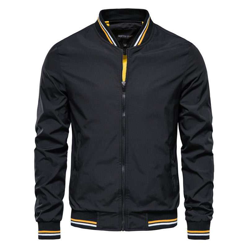 Breezy Vibes Men’s Zip-Up Jacket Travel Essentials Shop Travel Happy Travel Happy 