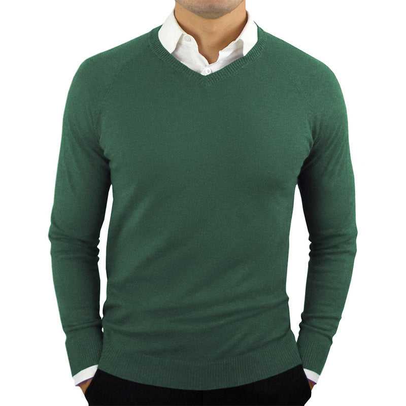 BritStyle Men’s Slim-Fit V-Neck Sweater – Classic Comfort, Modern Elegance Travel Essentials Shop Travel Happy Travel Happy 