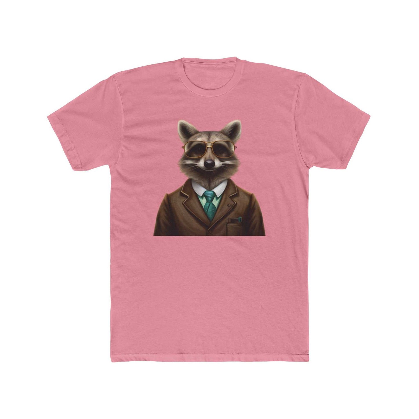 Business Raccoon Crew Tee T-Shirt Travel Essentials Shop Travel Happy Travel Happy 