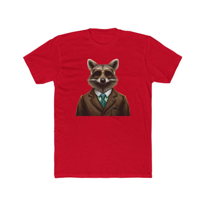 Business Raccoon Crew Tee T-Shirt Travel Essentials Shop Travel Happy Travel Happy 