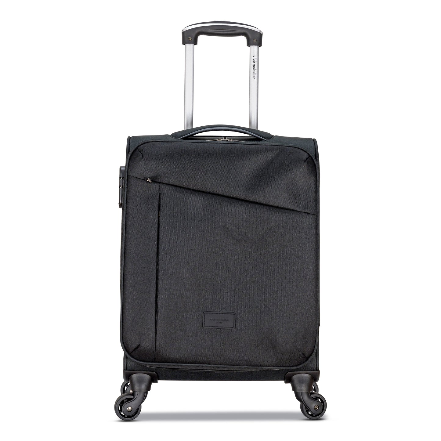 3-Piece Soft-Side Luggage Set with Contrast Handles – Spinner Wheels