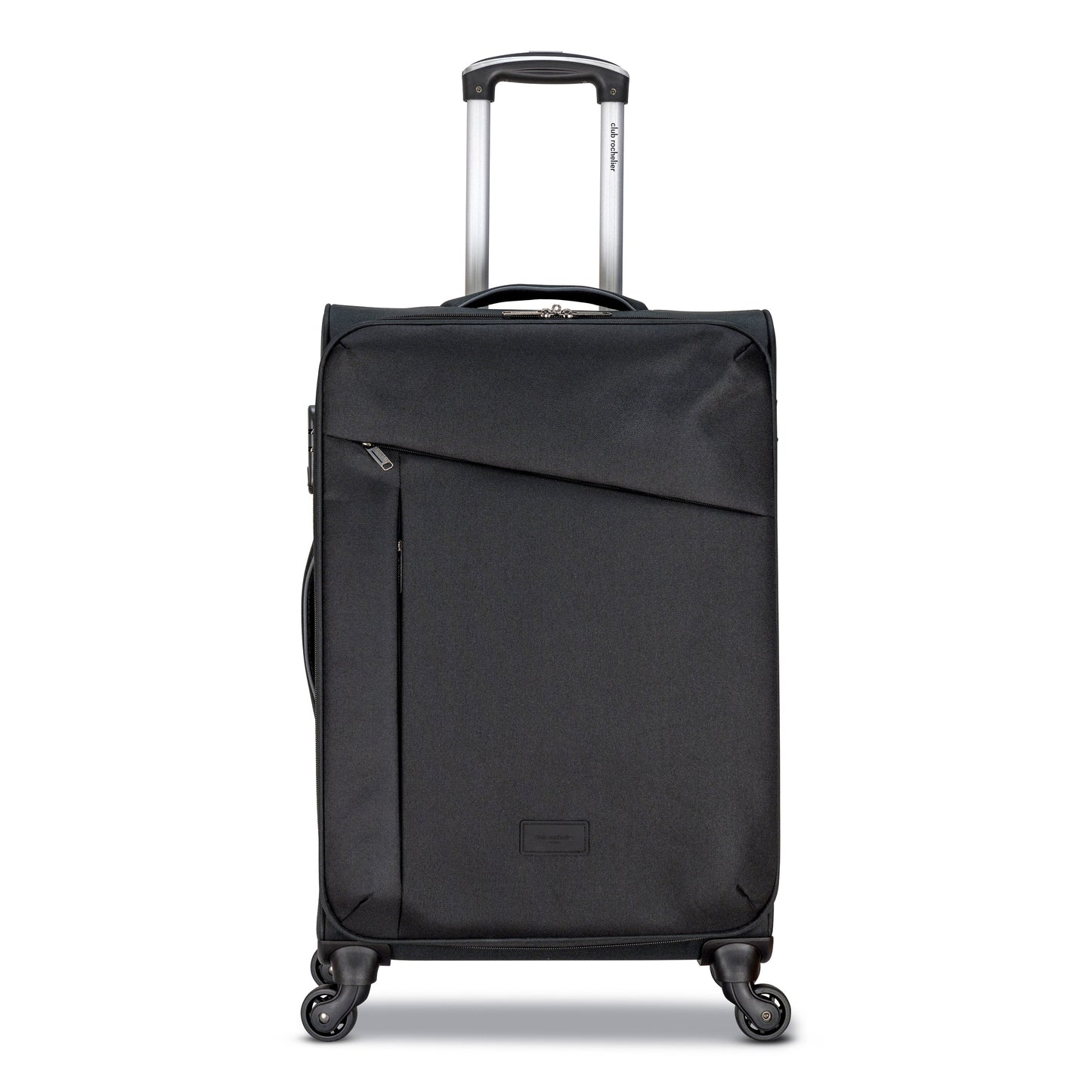 3-Piece Soft-Side Luggage Set with Contrast Handles – Spinner Wheels
