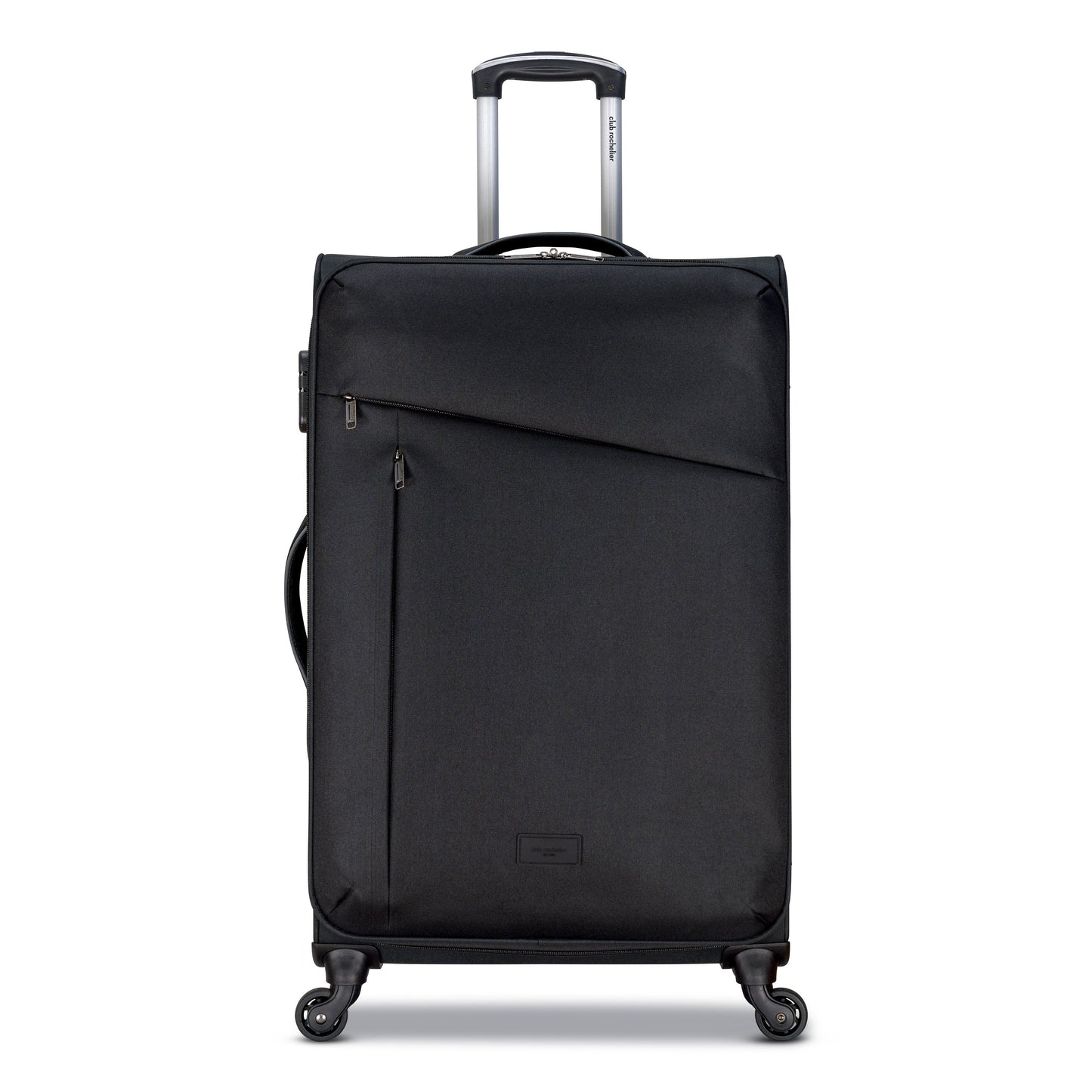 3-Piece Soft-Side Luggage Set with Contrast Handles – Spinner Wheels