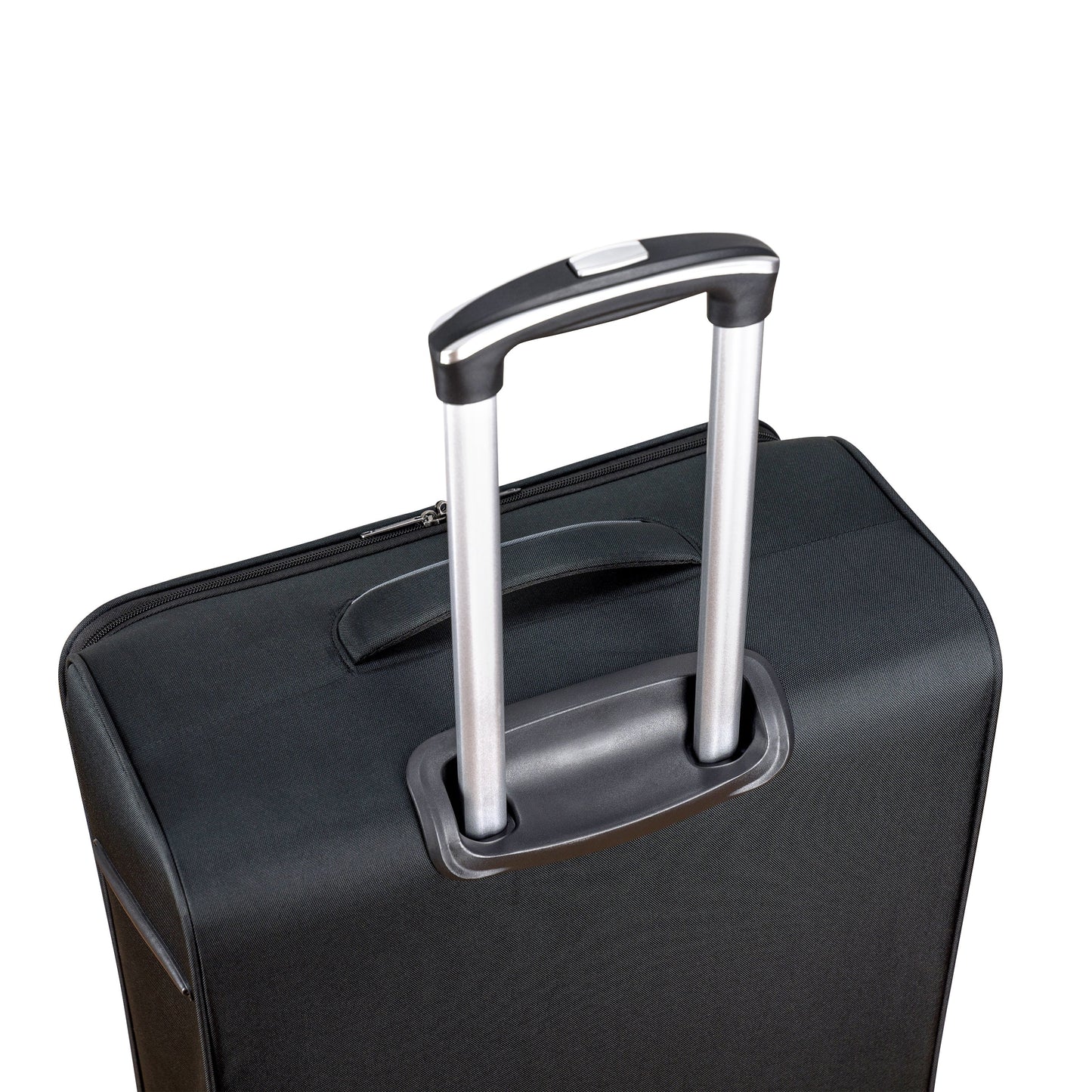 3-Piece Soft-Side Luggage Set with Contrast Handles – Spinner Wheels