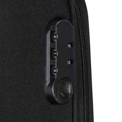 3-Piece Soft-Side Luggage Set with Contrast Handles – Spinner Wheels