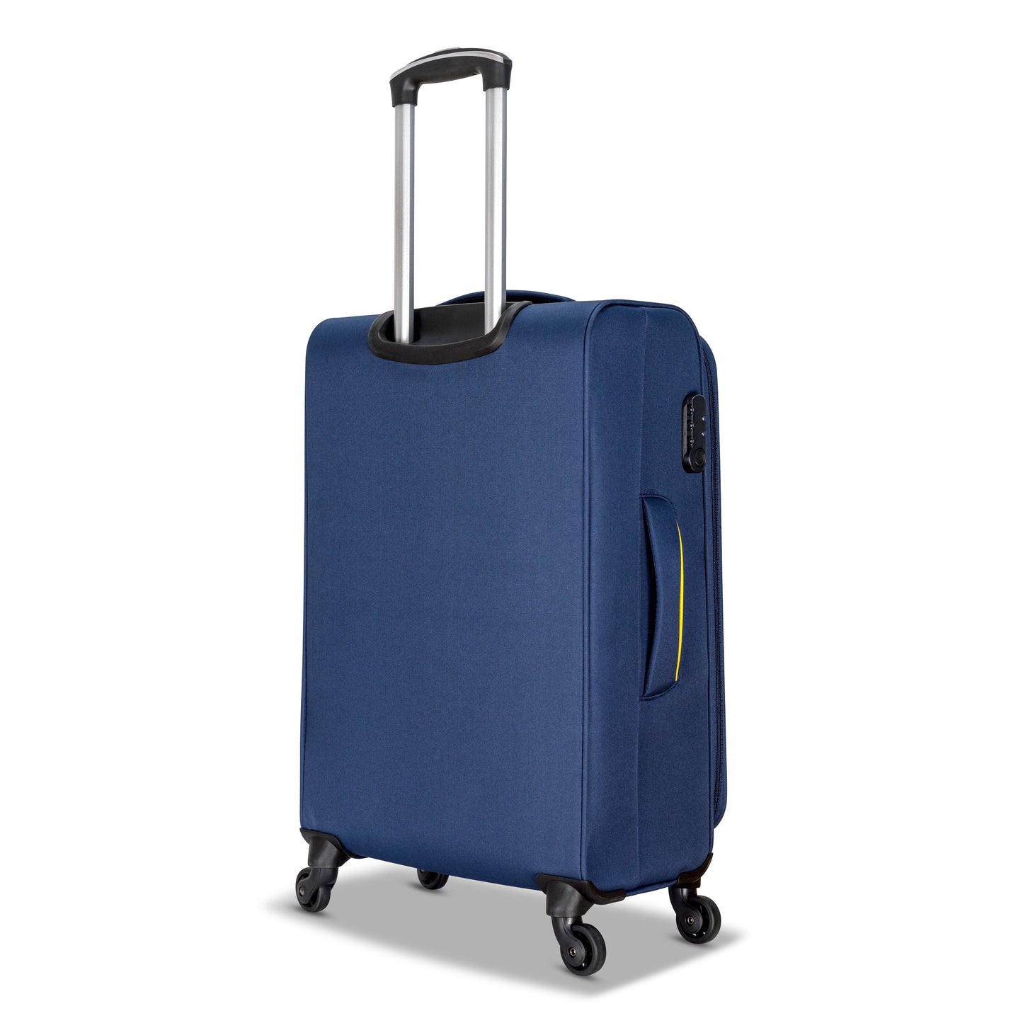 3-Piece Soft-Side Luggage Set with Contrast Handles – Spinner Wheels