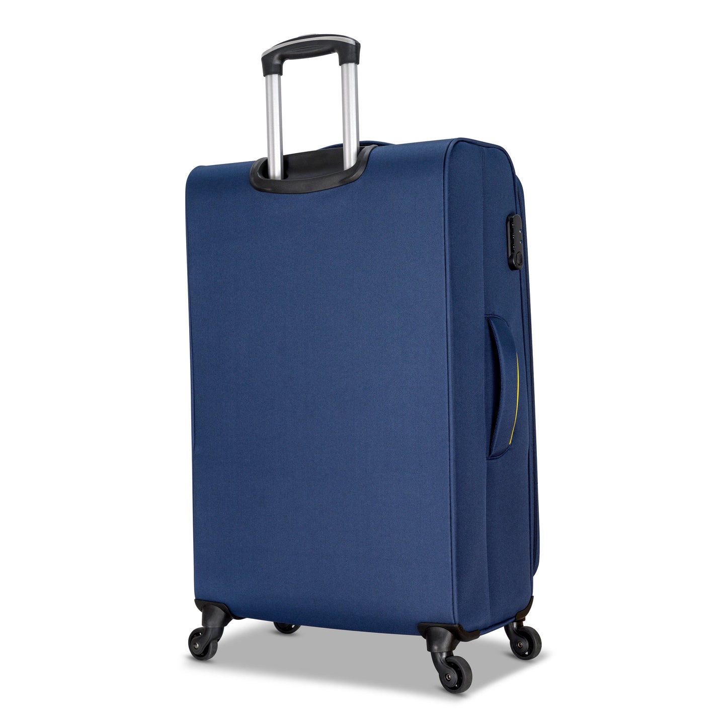 3-Piece Soft-Side Luggage Set with Contrast Handles – Spinner Wheels