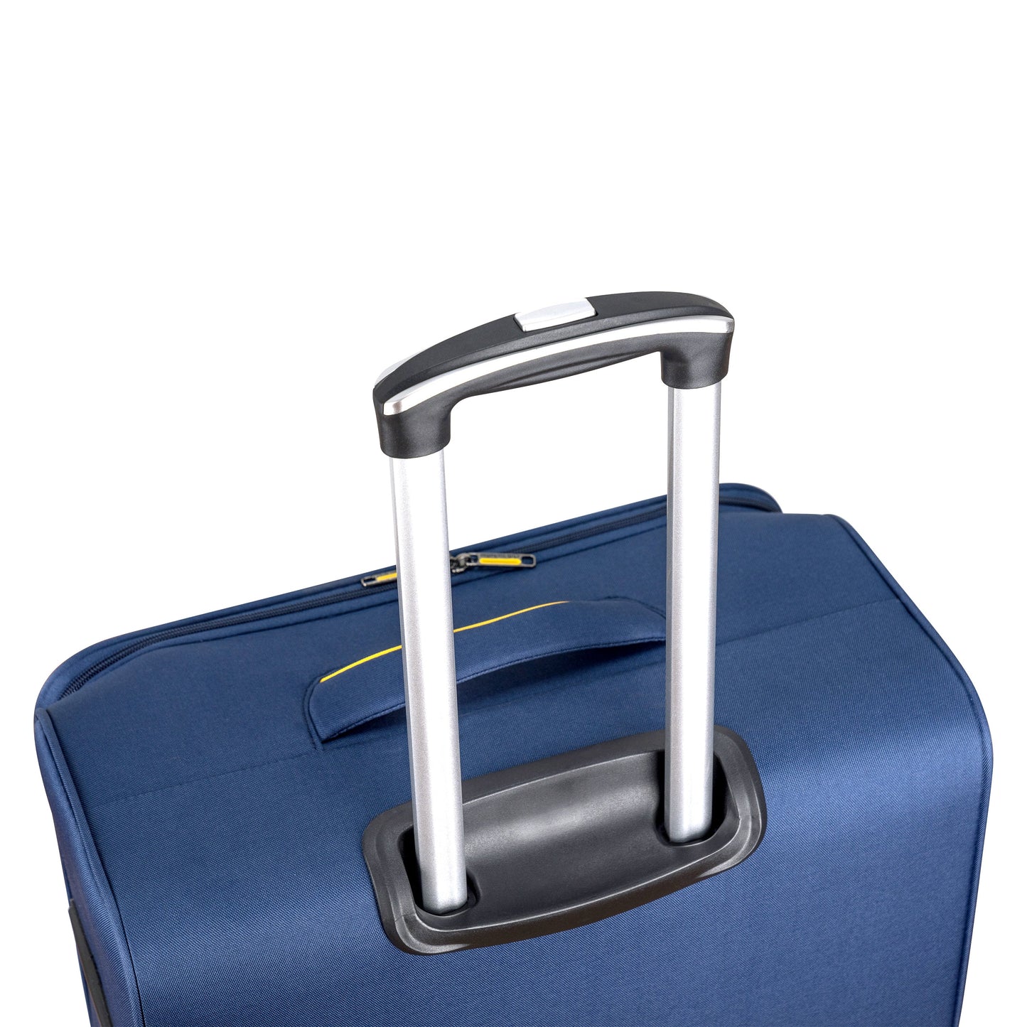 3-Piece Soft-Side Luggage Set with Contrast Handles – Spinner Wheels