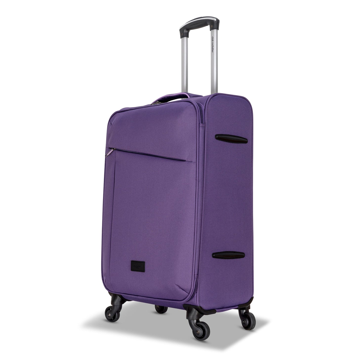 3-Piece Soft-Side Luggage Set with Contrast Handles – Spinner Wheels