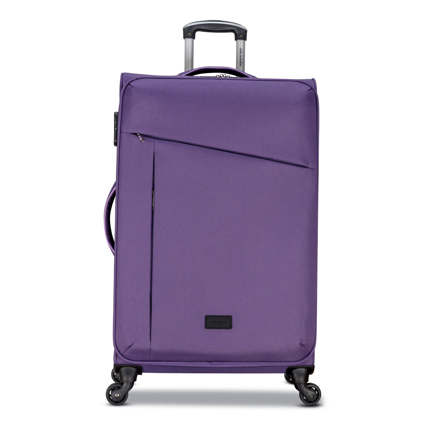 3-Piece Soft-Side Luggage Set with Contrast Handles – Spinner Wheels