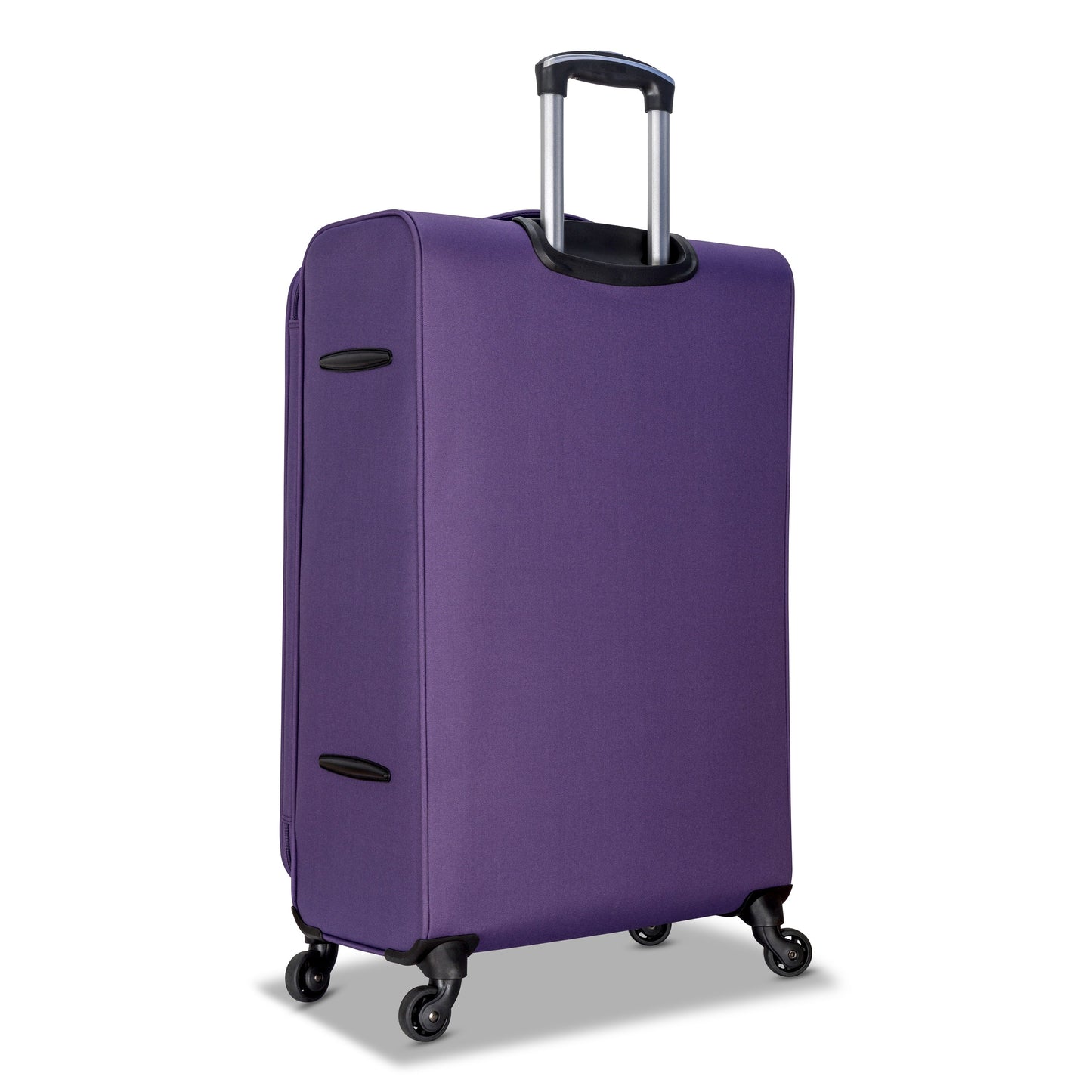3-Piece Soft-Side Luggage Set with Contrast Handles – Spinner Wheels