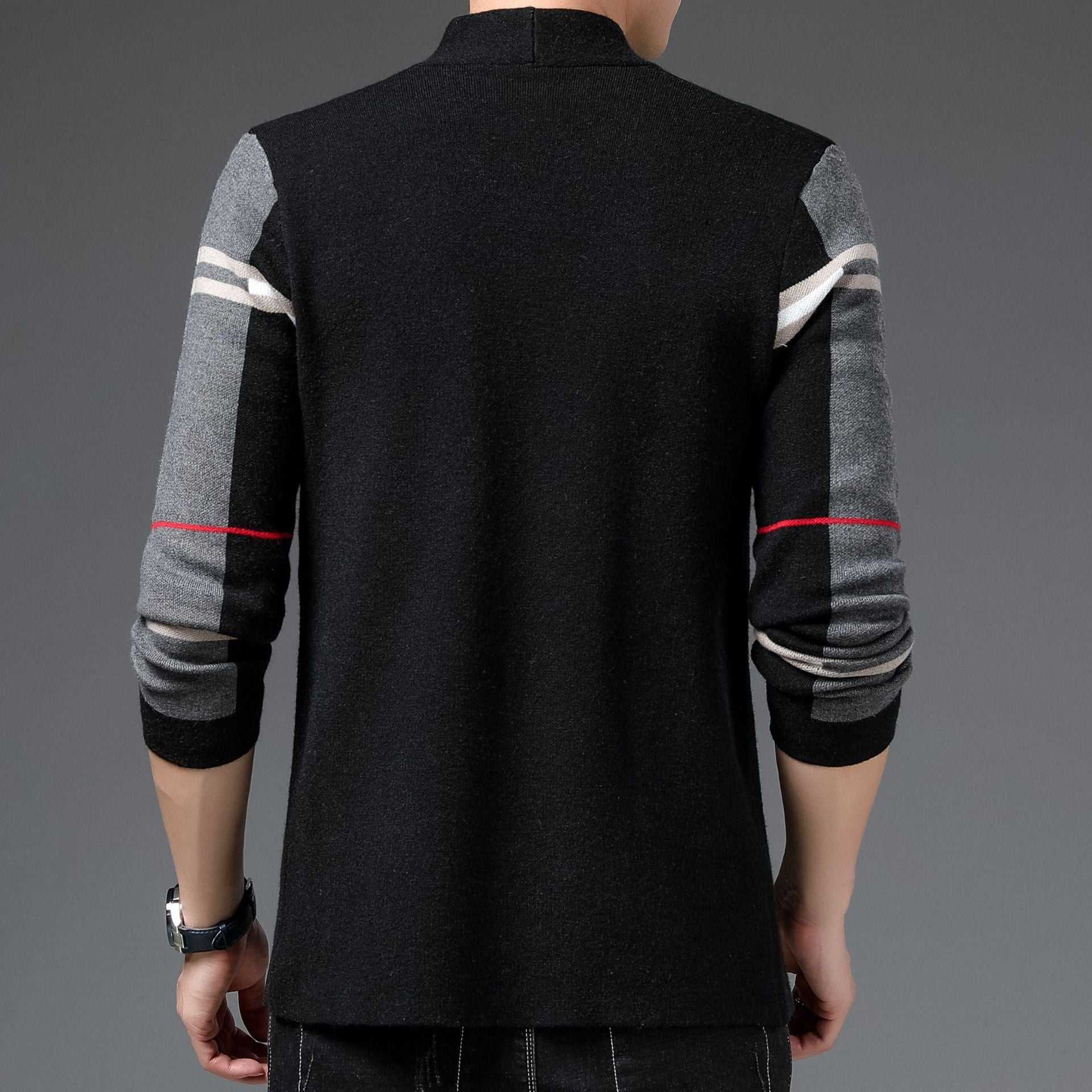 Casual Thin Sweater Long Sleeve Sweater Men's Travel Wear Travel Happy Travel Happy