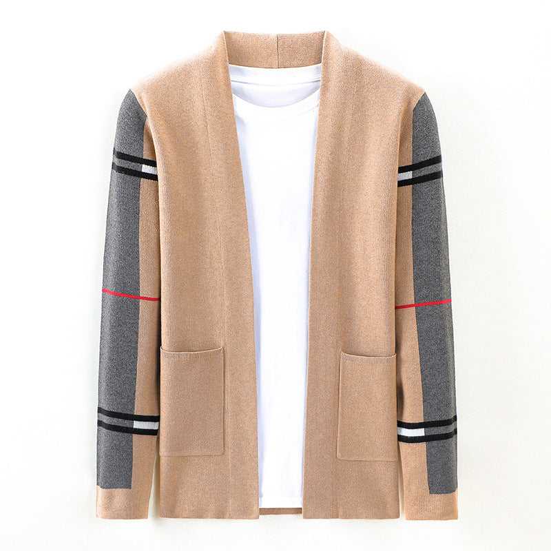 Casual Thin Sweater Long Sleeve Sweater Men's Travel Wear Travel Happy Travel Happy 