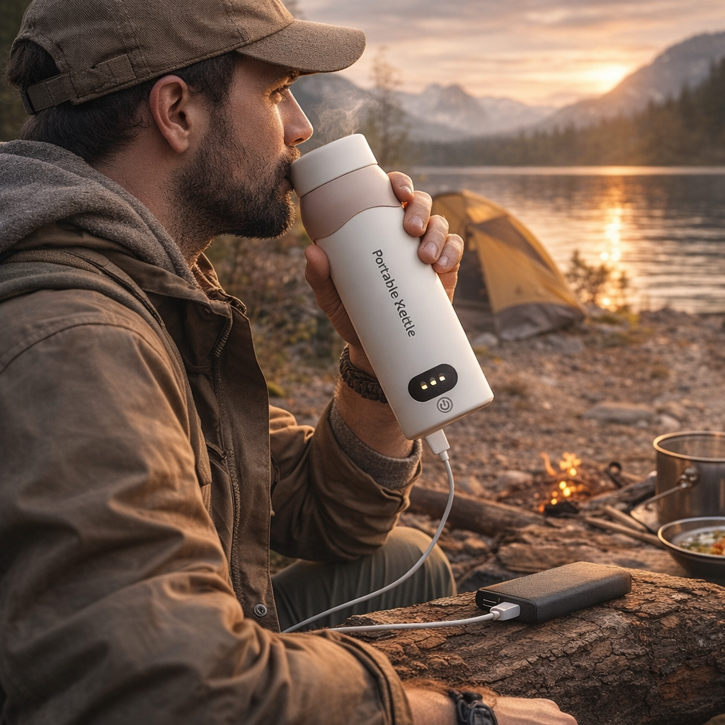 LITEGUEST USB Heated Insulated Bottle | 316 Stainless Steel
