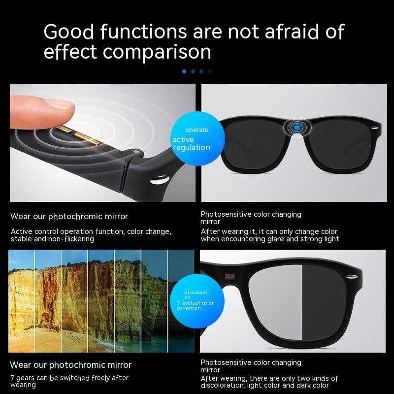 ChromaShift Intelligent Polarized Sunglasses Travel Essentials Shop Travel Happy Travel Happy 