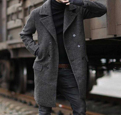 Classic woolen coat trench coat Travel Essentials Shop Travel Happy Travel Happy 