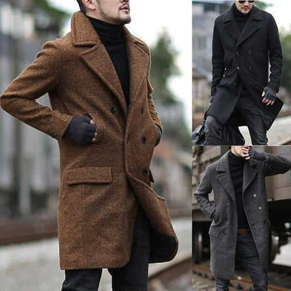 Classic woolen coat trench coat Travel Essentials Shop Travel Happy Travel Happy 