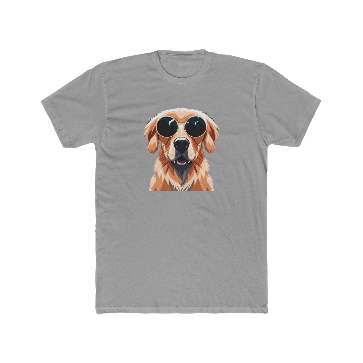 Cool Golden Retriever Crew Tee T-Shirt Travel Essentials Shop Travel Happy Travel Happy 