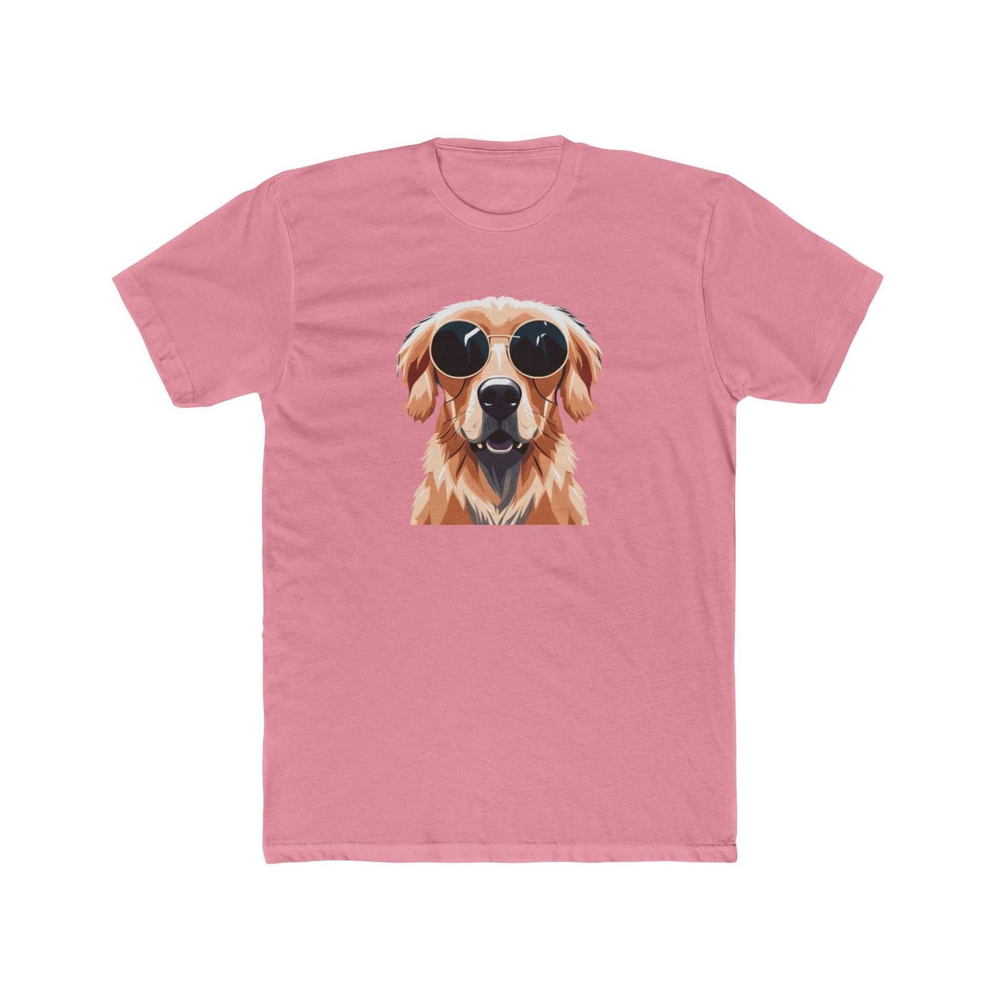 Cool Golden Retriever Crew Tee T-Shirt Travel Essentials Shop Travel Happy Travel Happy 