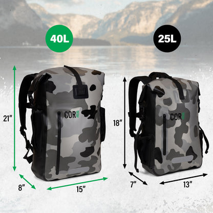 40L Waterproof Dry Bag Backpack