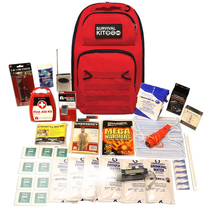 Prepared Survival Kit -  Emergency & Disaster Go Bag