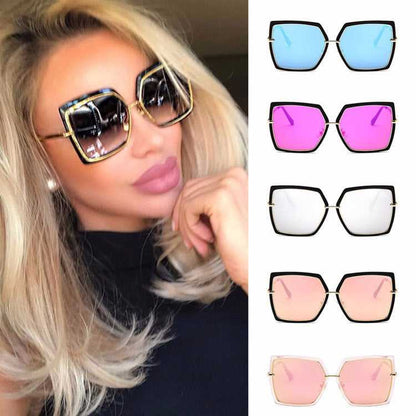 GlamAura Reflective Retro Sunglasses Shop Travel Essentials Shop Travel Happy Travel Happy 