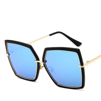 GlamAura Reflective Retro Sunglasses Shop Travel Essentials Shop Travel Happy Travel Happy 