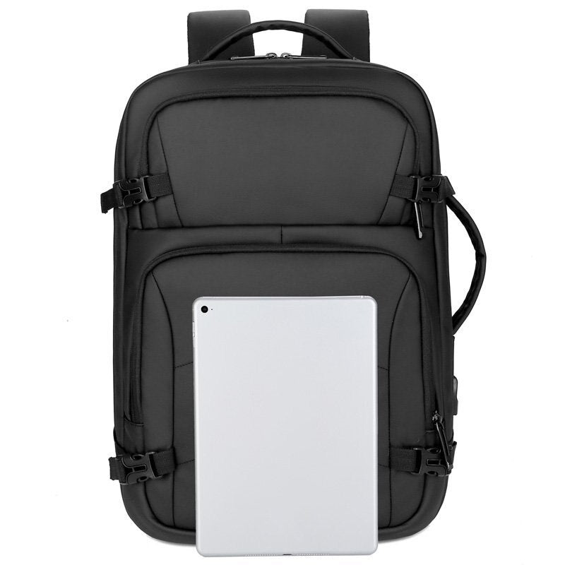 Men's Waterproof Laptop Backpack – Multifunctional Commuter Backbag
