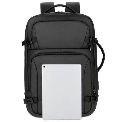 Men's Waterproof Laptop Backpack – Multifunctional Commuter Backbag