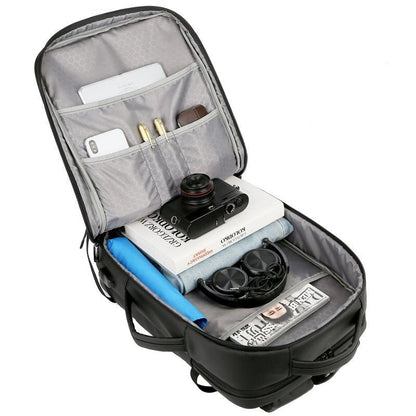 Men's Waterproof Laptop Backpack – Multifunctional Commuter Backbag