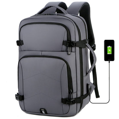 Men's Waterproof Laptop Backpack – Multifunctional Commuter Backbag