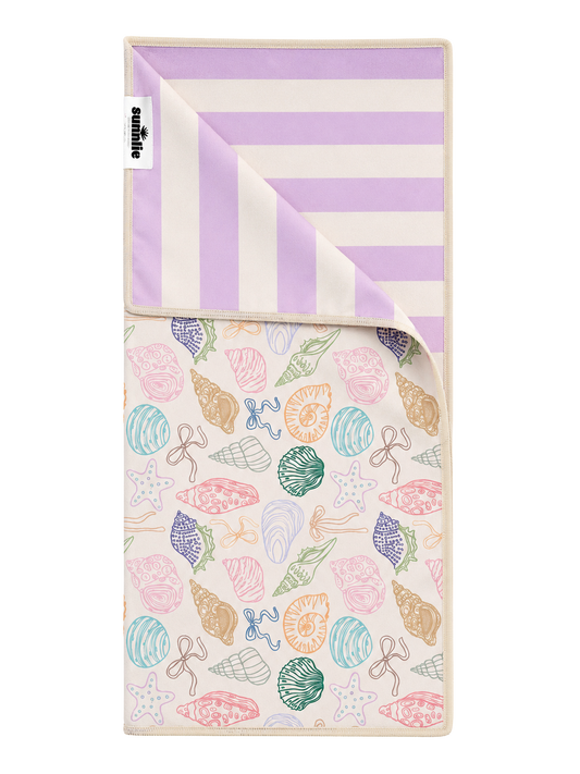 Lavender Tide Quick Dry Towel