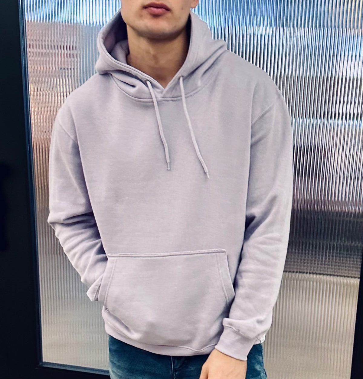 Kinetix Arvon Men's Fleece Hoodie - Lavender