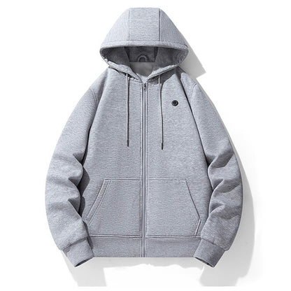LITEGUEST 5-Zone Heated Zip-Up Hoodie | USB Heated Hoodie
