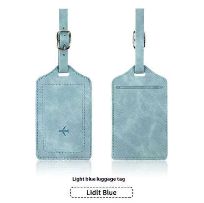 Leather Luggage Tag