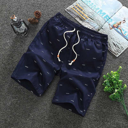 Men’s Beach Shorts - Quick-Dry Swim Trunks with Adjustable Drawstring Travel Essentials Shop Travel Happy Travel Happy