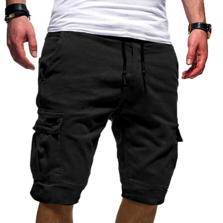 Men’s Casual Jogger Sports Cargo Shorts - Military Combat Workout Gym Trousers men's clothing Travel Essentials Shop Travel Happy Travel Happy 