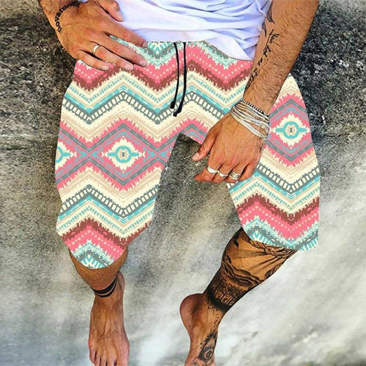 Men’s Printed Loose Casual Tether Shorts men's clothing Travel Essentials Shop Travel Happy Travel Happy 