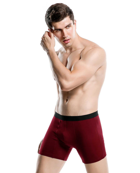 Men's Underwear Cotton Boxer Briefs Travel Happy Men's Travel Wear