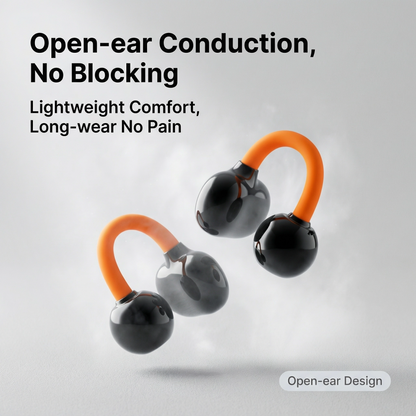 Clip-On Air Conduction Buds