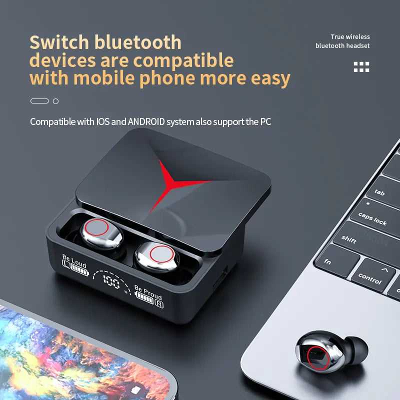 New Bluetooth 5.3 TWS Headset headset Tech Gadgets Travel Happy Travel Happy 